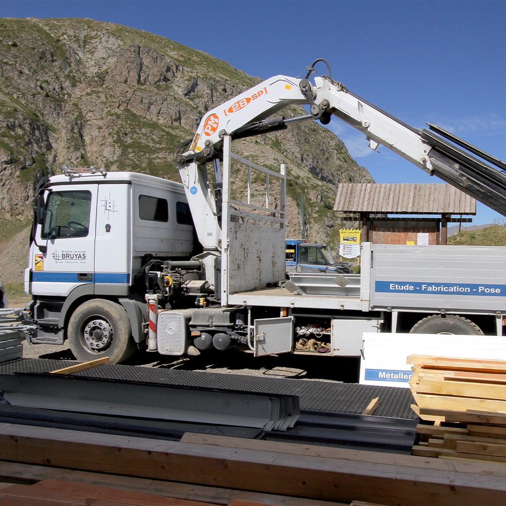 Camion grue