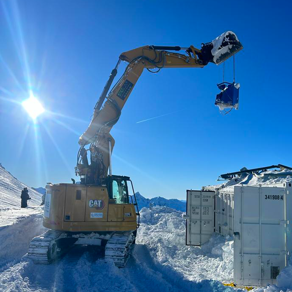 chantier haute montagne