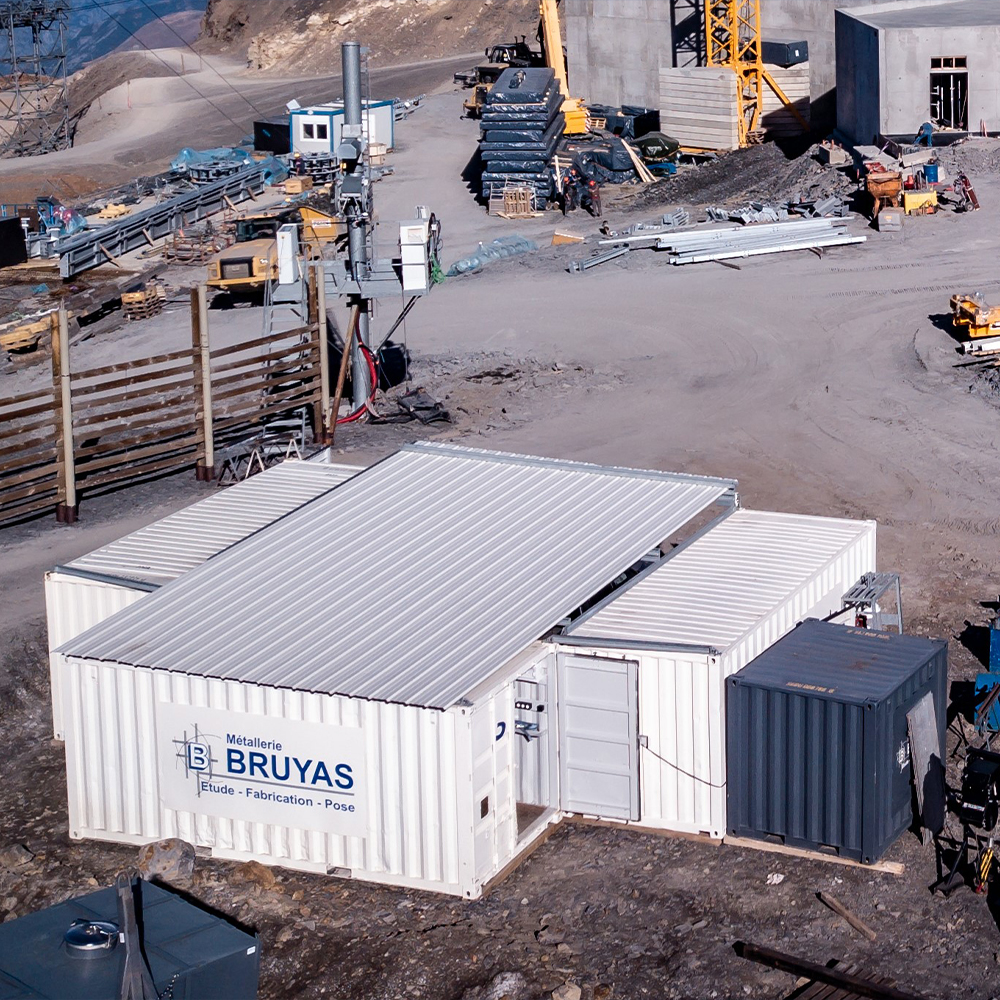 chantier haute montagne